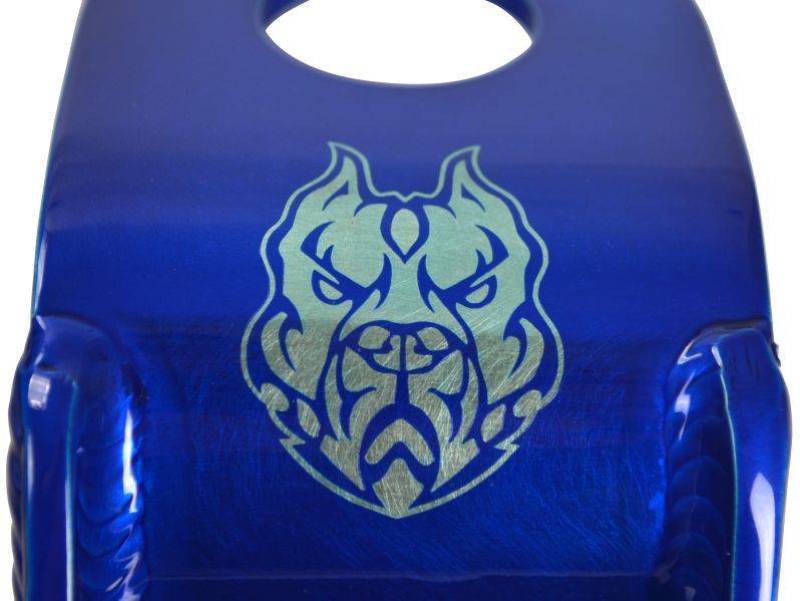 Ford F-350 Radiator Support Brackets - Sinister Diesel - Sinister Diesel - Sinister Blue - `03-`07